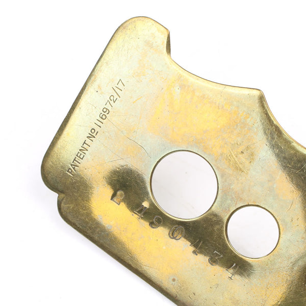 SOLD - WW1 Brass Button Polisher / Stick –