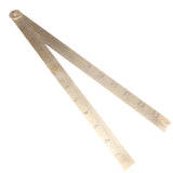 Rabone Chesterman Folding Brass Rule No 1243 - 24"