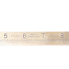 Rabone Chesterman Folding Brass Rule No 1243 - 24"