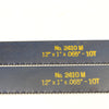 2x Blu Mol Millers Falls Hack Saw Blades 12" No 2410 M (USA)