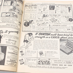 3x Old Practical Householder Magazines, 1955-1956