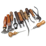 Collection Of Old Leatherworkers Tools