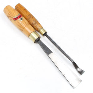 Henry Taylor Wood Carving Tools Sweep 27 & 94 (Beech)
