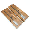 2x Wooden Round Planes (Beech)