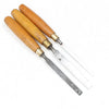 3x Old Marples Bevel Edge Chisels - 1/4", 3/8", 1/2" (Boxwood)