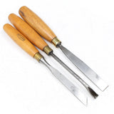 3x Wood Carving Tools (Boxwood)