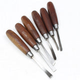 Marples Small Wood Carving Tools Set (Mahogany)