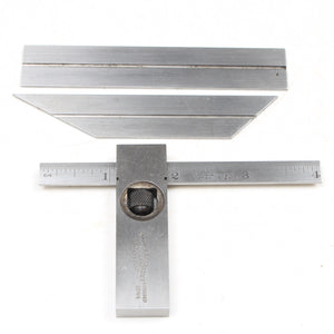 Small Moore & Wright Adjustable Square - 4" + Attachments (UK)