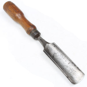 Old Isaac Greaves Outcannel Firmer Gouge - 34mm (Ash)