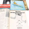 5x Woodworker Magazines 1969-1971