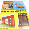 6x Woodworker Magazines 1972