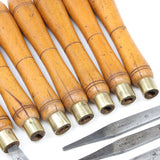 Buck & Hickman Woodturning Tools (Beech) - UK ONLY