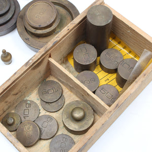 Old Scales Weights