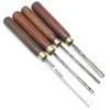 4x Addis Woodcarving Tools (Mahogany)