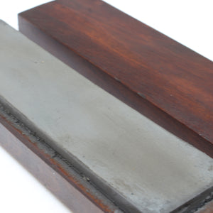 3x Boxed Oilstone Sharpening Stones (Beech, Mahogany)