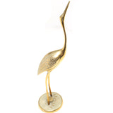 Old Brass Stork Ornament