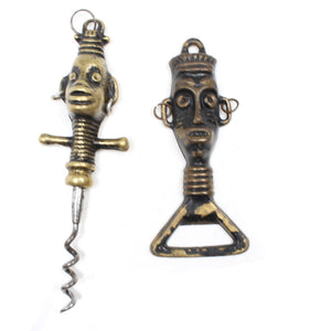 Vintage Tribal Corkscrew and Bottle Opener