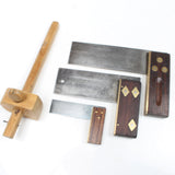 Old Try Squares & Marking Gauge - ENGLAND, WALES, SCOTLAND ONLY