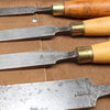 8x Old Woodwork Chisel Set (Boxwood)