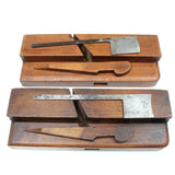 5x Old Wooden Moon Planes - H&R's (Beech)