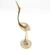 Old Brass Stork Ornament