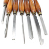 7x Old Crown Woodturning Tools - UK ONLY