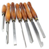 7x Old Crown Woodturning Tools - UK ONLY