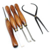 4x Benmail HSS Woodturning Tools Set - UK ONLY