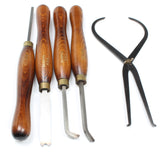 4x Benmail HSS Woodturning Tools Set - UK ONLY