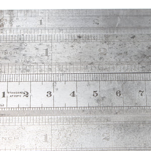 5x Chesterman Rules 6" & 12" (Sheffield)