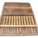 Old 12pc Henry Taylor Wood Carving Tools Set (Beech)