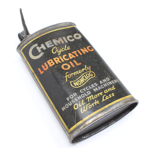 Old Chemico Cycle Lubricating Oil Can