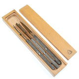 Moore & Wright Scraper Set (Sheffield, England) (Beech)