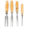 4x Old Outcannel Firmer Gouges (Boxwood)