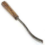 Old Curved V Carving Tool - 7.5mm (Ash)