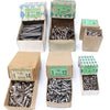 12x Boxes Nettlefolds Screws - 6, 7, 8, 10, 12 & 14