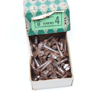 Nettlefolds Screws - 5/8" - 1" x 3, 4 & 6