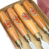 Old Ward & Payne Chisels and Gouge Set (Beech)