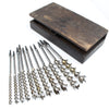 Old Jennings Drill Bits Set (Pine)