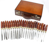 Comprehensive Marples Wood Carving Tool Set (Mahogany)