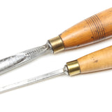 2x Addis Wood Carving Tools (Beech)