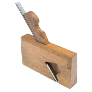 SOLD - Miniature Wooden Rabbet Plane (Beech)