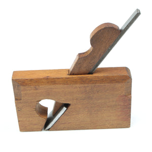 SOLD - Miniature Wooden Rabbet Plane (Beech)