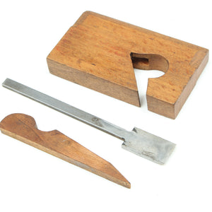 Miniature Wooden Rabbet Plane (Beech)