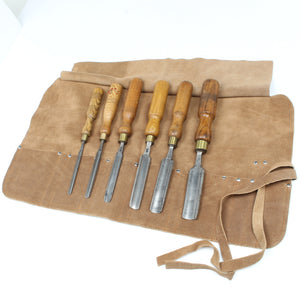 6x Outcannel Firmer Gouges Set (Ash)