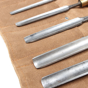 6x Outcannel Firmer Gouges Set (Ash)