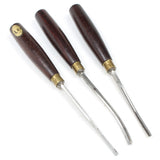 3x Ashley Iles Carving Tools - ENGLAND, WALES, SCOTLAND ONLY