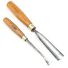 2x Wm. Marples Carving Tools (Beech, Boxwood)