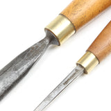 2x Wm. Marples Carving Tools (Beech, Boxwood)