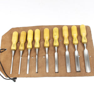 SOLD - Marples Firmer Gouges Set (Ash)